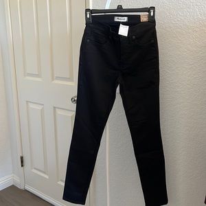 Madewell New with Tag - High-Rise Black Skinny Jeans 9" Rise Size 24